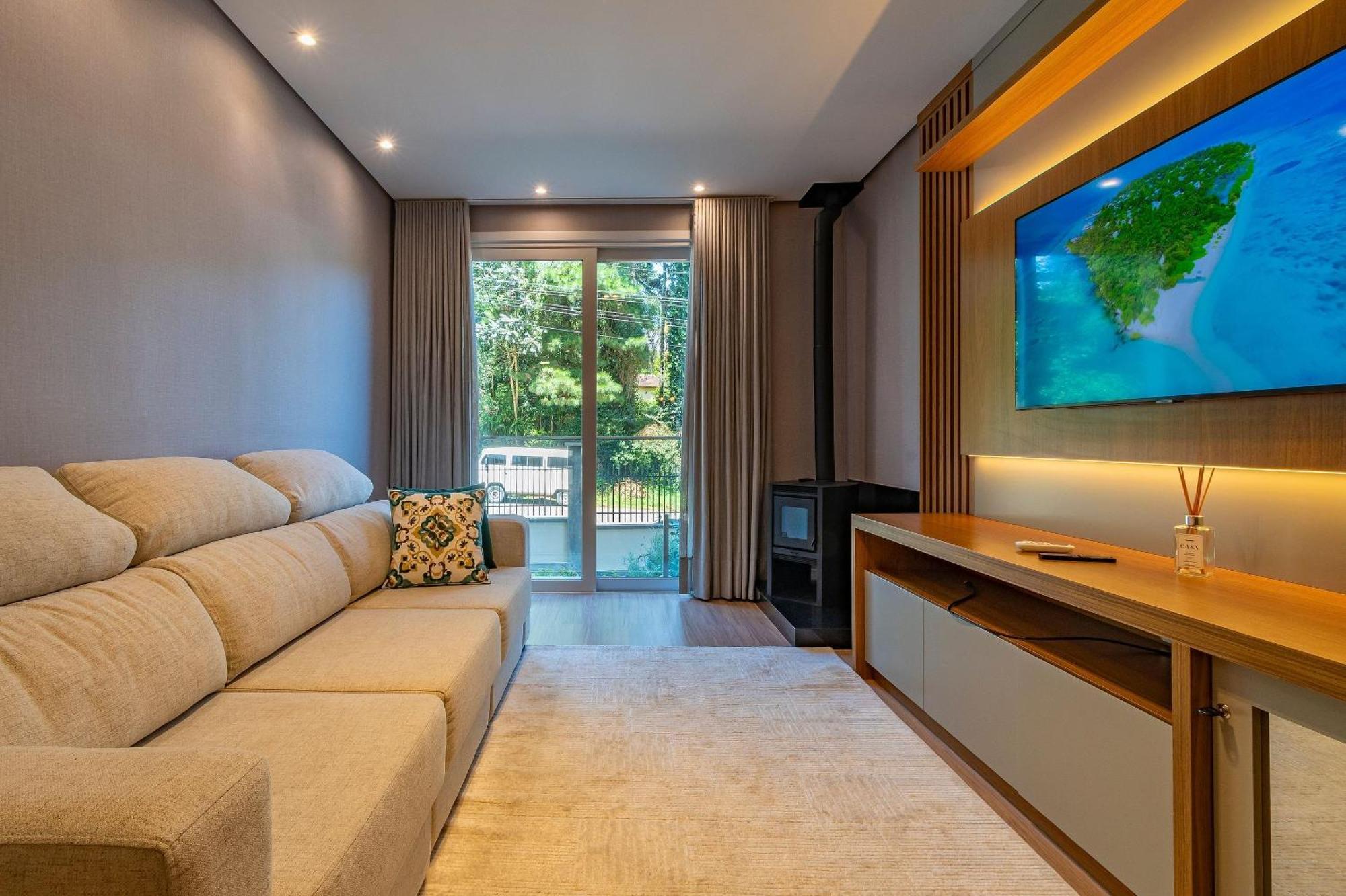 Apartament Rosa Edificio Bellagio Canela Com Infraestrutura Completa Zewnętrze zdjęcie