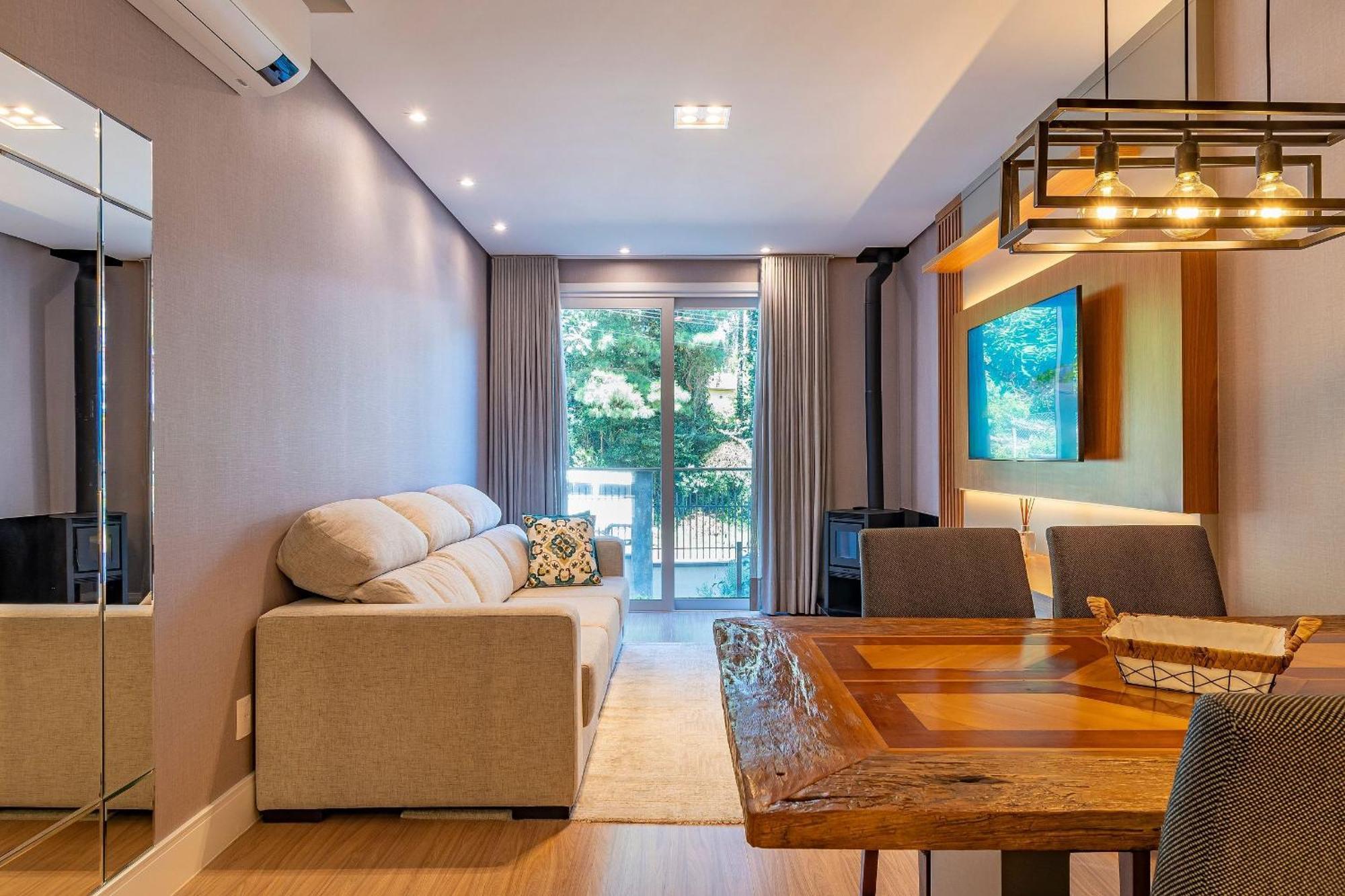 Apartament Rosa Edificio Bellagio Canela Com Infraestrutura Completa Zewnętrze zdjęcie