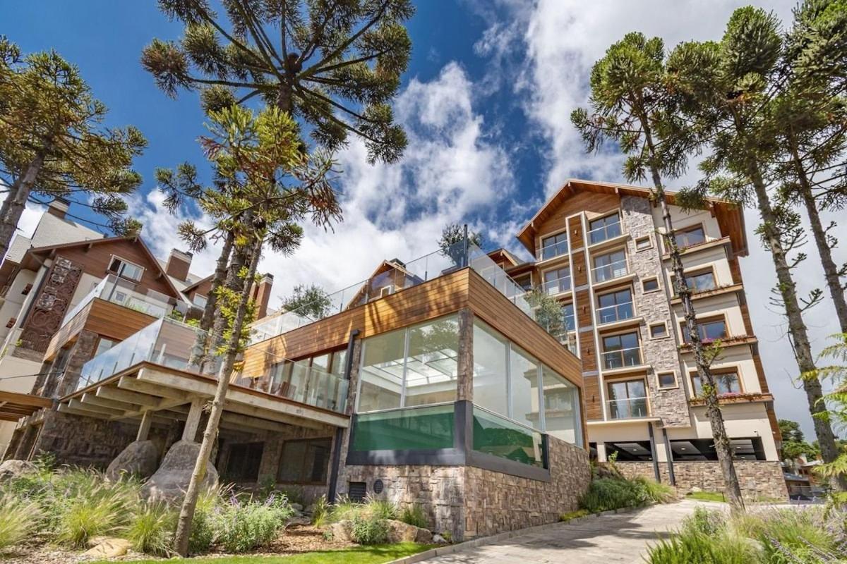 Apartament Rosa Edificio Bellagio Canela Com Infraestrutura Completa Zewnętrze zdjęcie