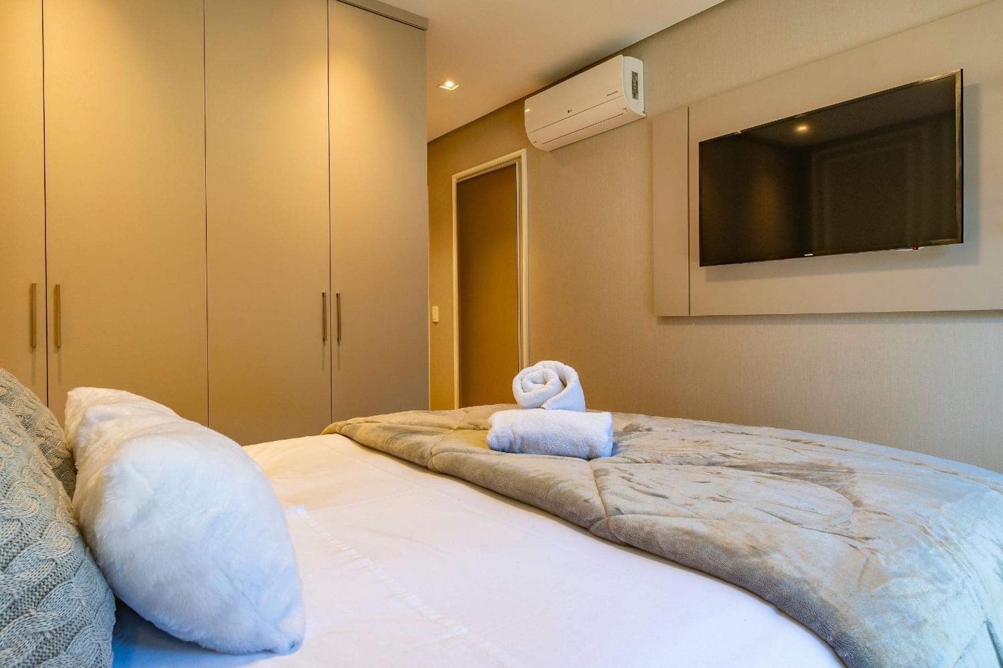 Apartament Rosa Edificio Bellagio Canela Com Infraestrutura Completa Zewnętrze zdjęcie