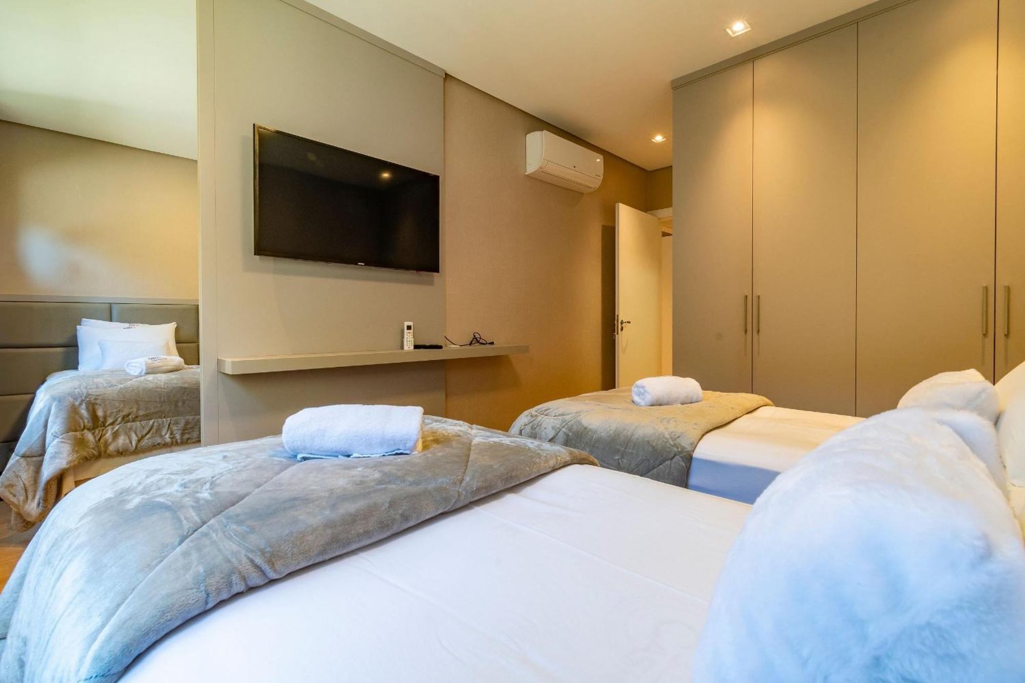 Apartament Rosa Edificio Bellagio Canela Com Infraestrutura Completa Zewnętrze zdjęcie