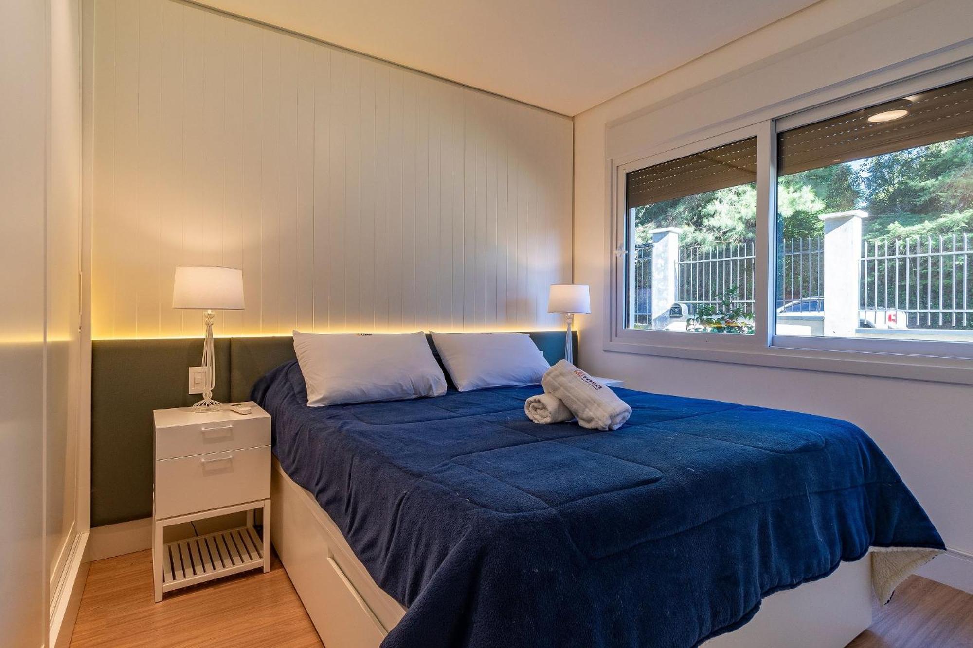 Apartament Rosa Edificio Bellagio Canela Com Infraestrutura Completa Zewnętrze zdjęcie